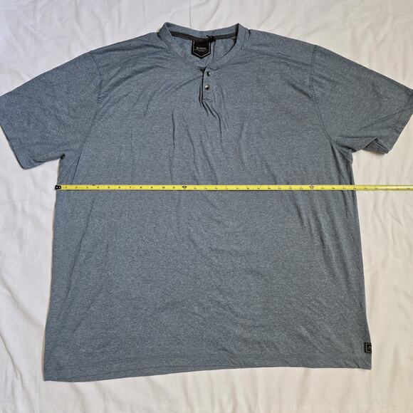 Lot of 3 Men Plus 4XL Cotton Shirts Button Up Short Sleeves Classic Comfy Casual - Picture 8 of 15